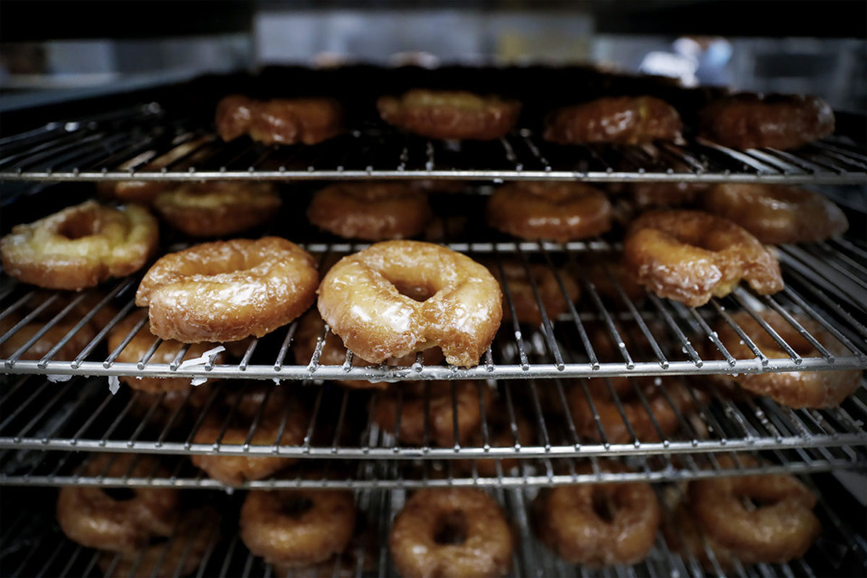 <strong>Gibson&rsquo;s is still able to make cake doughnuts,&nbsp;which rise when cooked via a leavening agent such as baking powder.</strong> (The Daily Memphian file)
