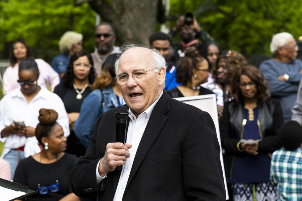 <strong>Mayor Stan Joyner, seen here in April of last year, said if the Deerwalk developers don&rsquo;t maintain the property,&nbsp;&ldquo;that will be the end of any extensions.&rdquo;</strong> (The Daily Memphian files)