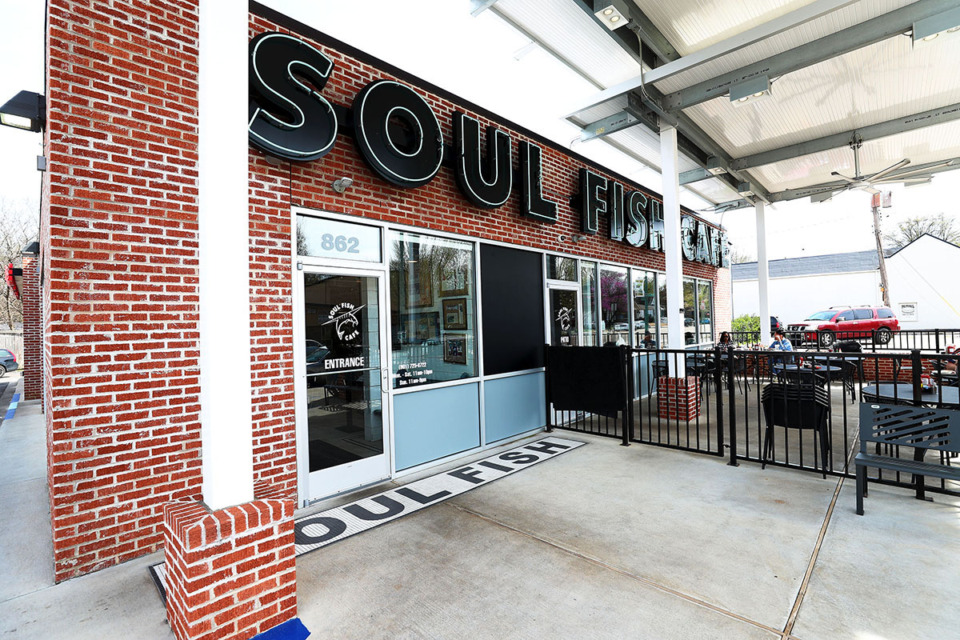 <strong>Soul Fish Cafe on Cooper Street remains a popular foodie destination for tourists and locals alike.</strong> (Houston Cofield/The Daily Memphian file)