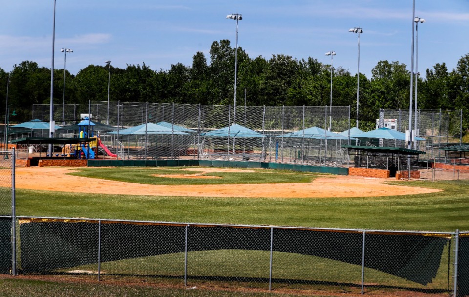 <strong>GameDay Baseball in Cordova has many empty fields right now because of COVID-19 and the financial losses have been substantial. But management expect to host a tournament this month as restrictions ease.</strong> (Mark Weber/Daily Memphian)