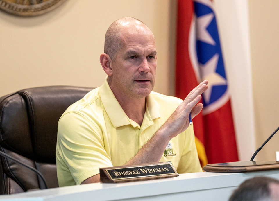 <strong>Arlington Alderman Russell Wiseman won his seat in 2019. His term ends Aug. 31.&nbsp;</strong>(<strong>Greg Campbell/Special to The Daily</strong> Memphian)