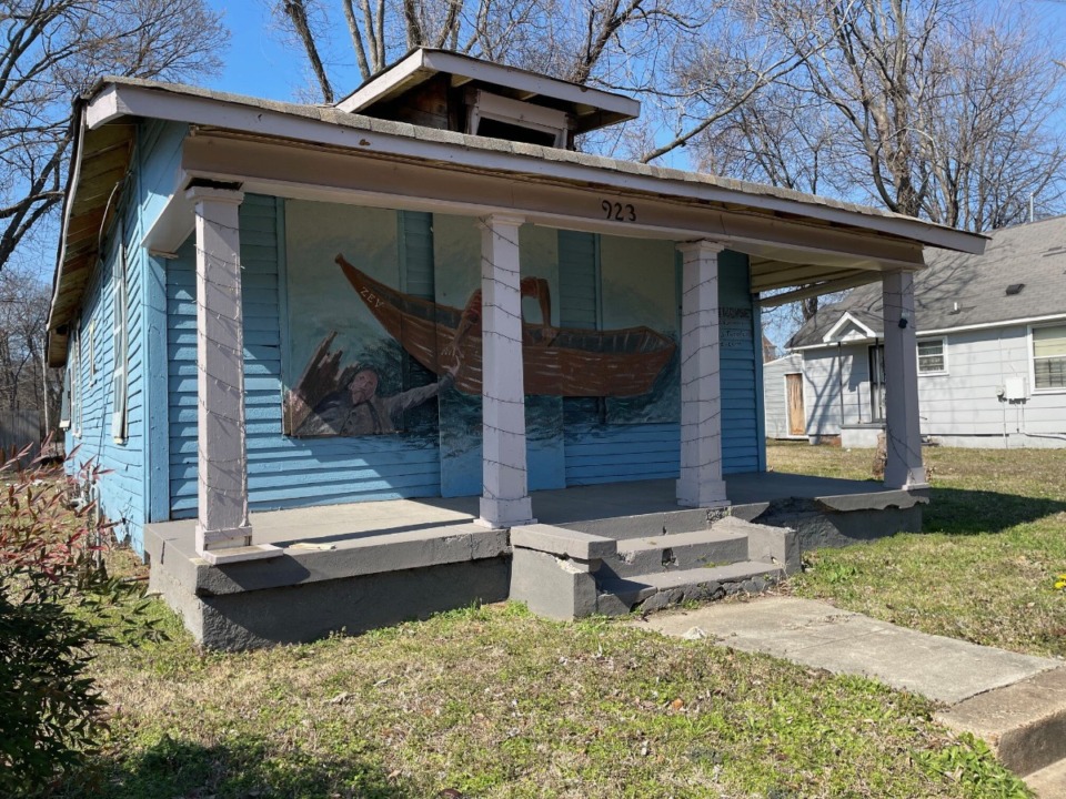 <strong>The former home of Tom Lee stands in the Klondike neighborhood of North Memphis.</strong>&nbsp;(Jane Roberts/The Daily Memphian)