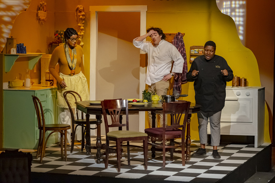 <strong>LoneTree Live's "A Bite of Memphis" weaves together authentic interviews with local chefs, home cooks, clergy and passionate food enthusiasts at TheatreWorks Memphis at the Evergreen in Midtown.</strong> (Ziggy Mack/Special to The Daily Memphian)