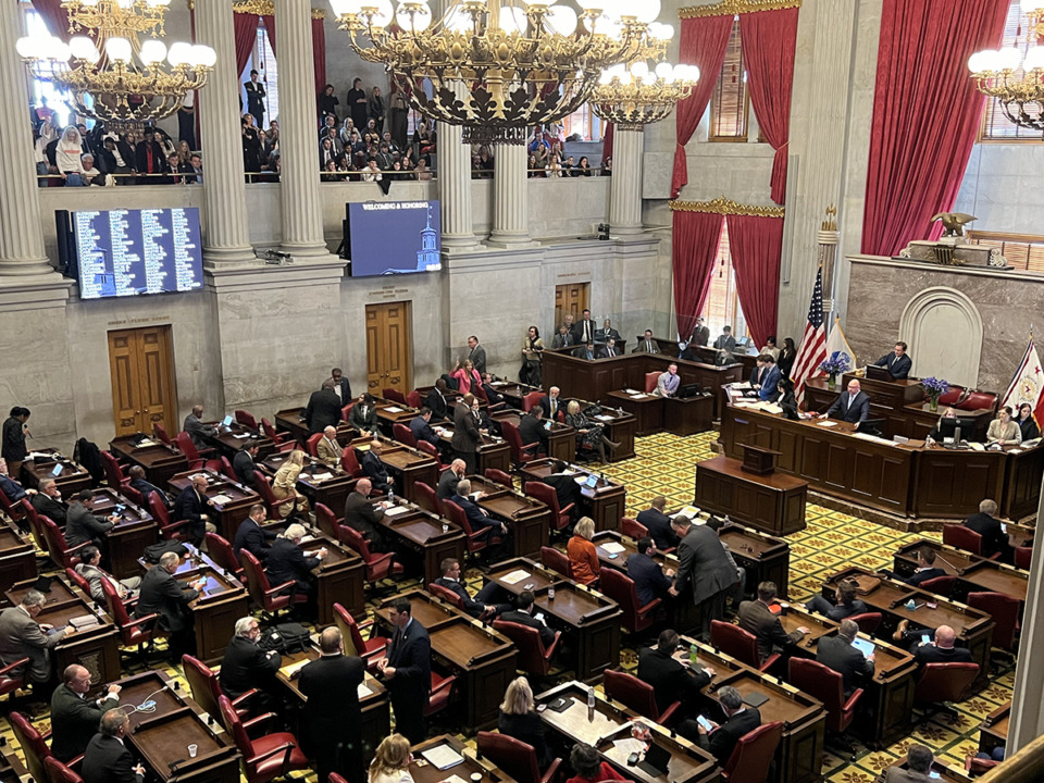 <strong>The Tennessee House of Representatives began its 2024 legislative session on Tuesday, Jan. 9.</strong> (Ian Round/The Daily Memphian file)