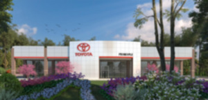 <strong>Principle Toyota showed off renderings of its proposed facility to the Board of Mayor and Aldermen. The board wants to meet with the dealership officials in a work session.</strong> (Courtesy Principle Toyota)