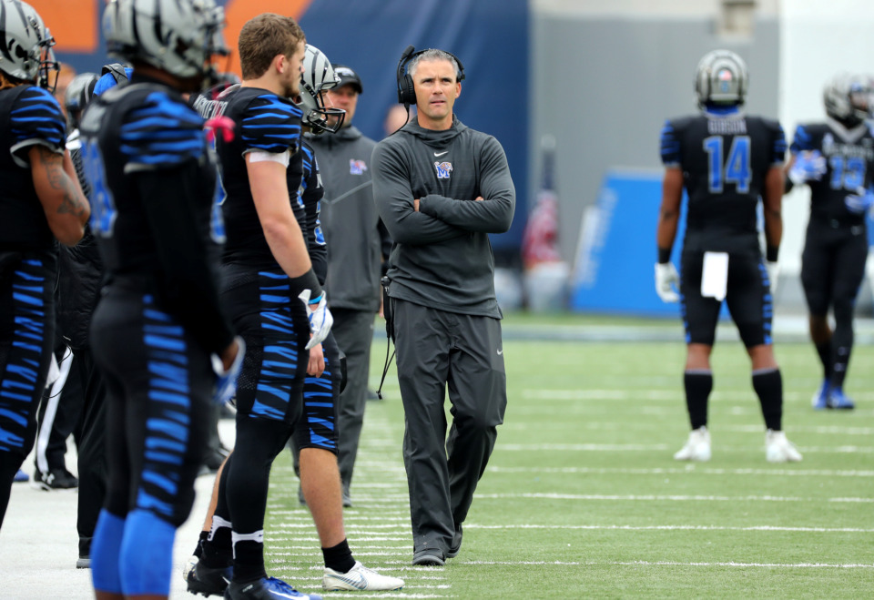<strong>University of Memphis head coach Mike Norvell is building what could be his strongest recruiting class since joining the Tigers four years ago.&nbsp;<span class="s1">Memphis holds 15 commitments and the No. 40 class overall, according to the 247Sports Team Rankings.&nbsp;</span></strong><span class="s1">(Houston Cofield/Daily Memphian file)</span>