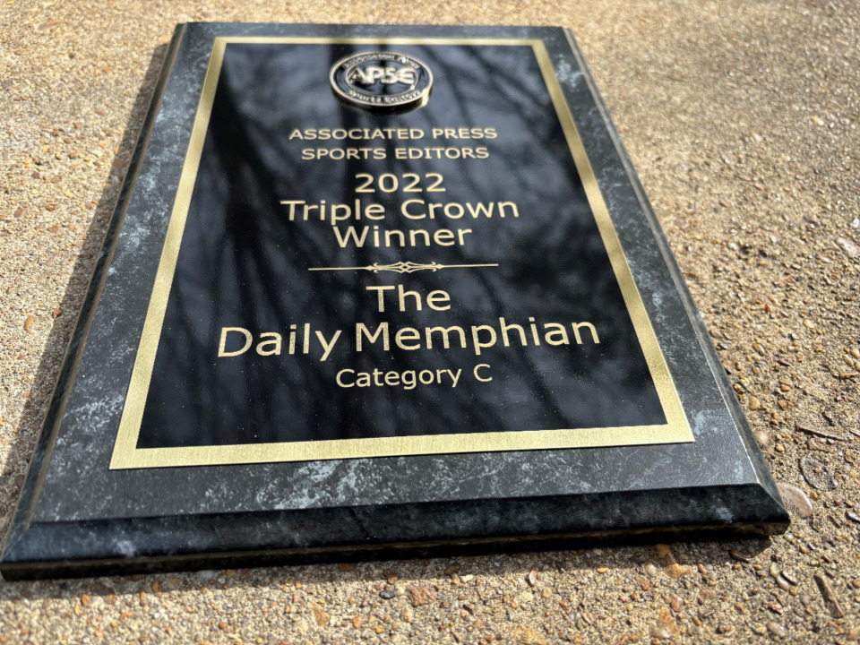 <strong>The Daily Memphian was once again recognized multiple times in the 2023 Associated Press Sports Editors national journalism contest.</strong> (David Boyd/The Daily Memphian)