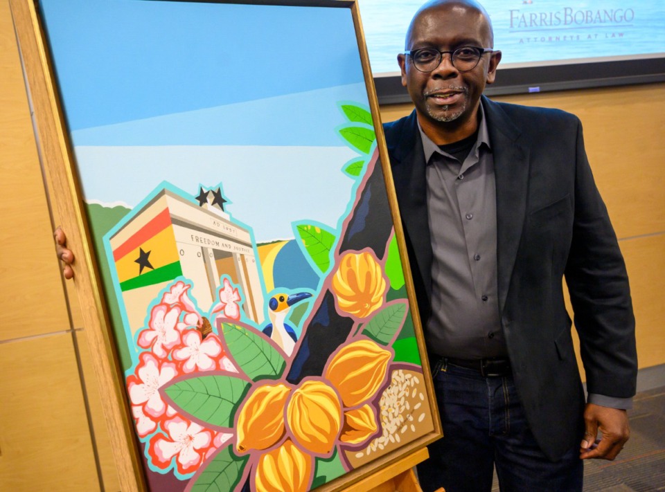 <strong>Carl Moore chairs ArtsMemphis&rsquo; ArtsAssist&rsquo;s artist advisory committee.</strong> (Greg Campbell/Special to The Daily Memphian)