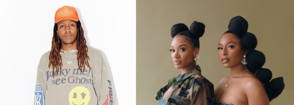 <strong>Issa Rae's Raedio record label's latest signees include two native Memphians: Cody Fayne (ThankGod4Cody) (left) and Alayna Rodgers (middle) of duo GAWD, composed of Rodgers and Alana Linsey (right).</strong> (Courtesy Raedio)