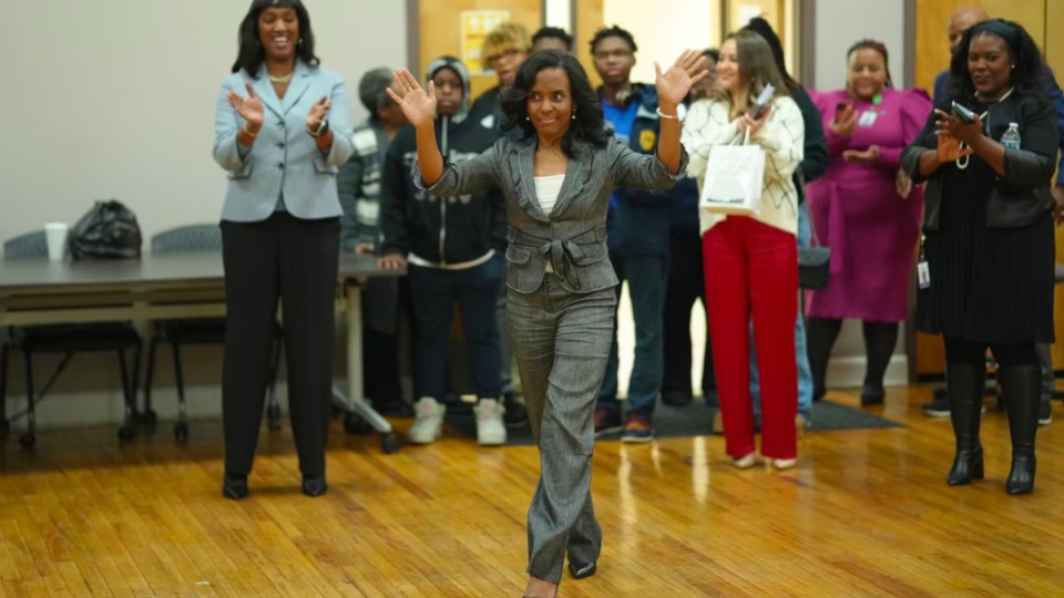 <strong>Marie Feagins, who appeared at a meet-and-greet event for superintendent finalists, is set to take over as superintendent of Memphis-Shelby County Schools on April 1.</strong> (Courtesy Memphis-Shelby County Schools)