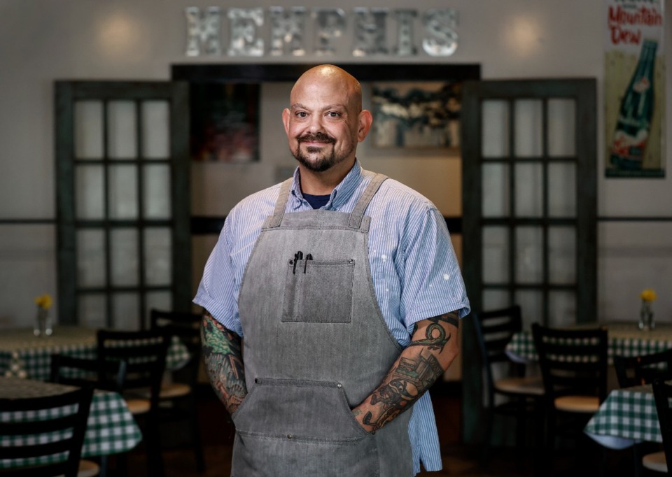 <strong>Chef David Todd, who was most recently at Longshot in the Arrive Memphis hotel on South Main Street, said the most popular dishes throughout his career have made a home at Evergreen Grill.&nbsp;&nbsp;</strong>(Mark Weber/The Daily Memphian)