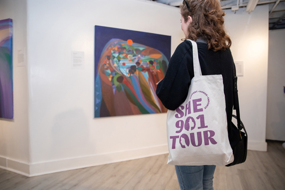 <strong>The She 901 Tour guests visit art galleries, historic sites, women-owned businesses and more on the new tour, launched for Women&rsquo;s History Month.</strong> (Courtesy Kristen Archer)