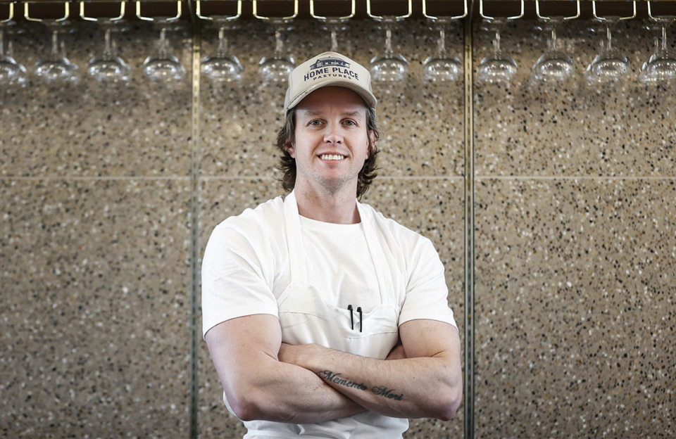 <strong>Kinfolk owner and chef Cole Jeanes posees for a photo March 21.</strong> (Mark Weber/The Daily Memphian)