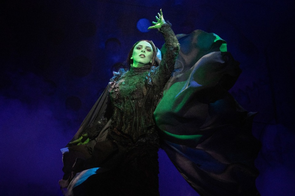 <strong>Olivia Valli stars as Elphaba in the National Tour of "Wicked" at The Orpheum.</strong> (Joan Marcus/Courtesy Orpheum Theatre)
