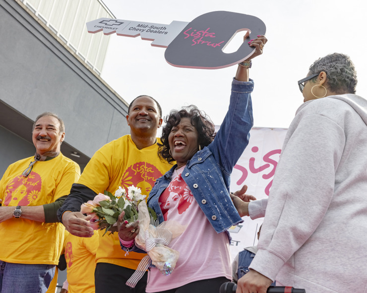 <strong>Sista Strut promotes the search for a cure for cancer.</strong> (Ziggy Mack/Special to The Daily Memphian)