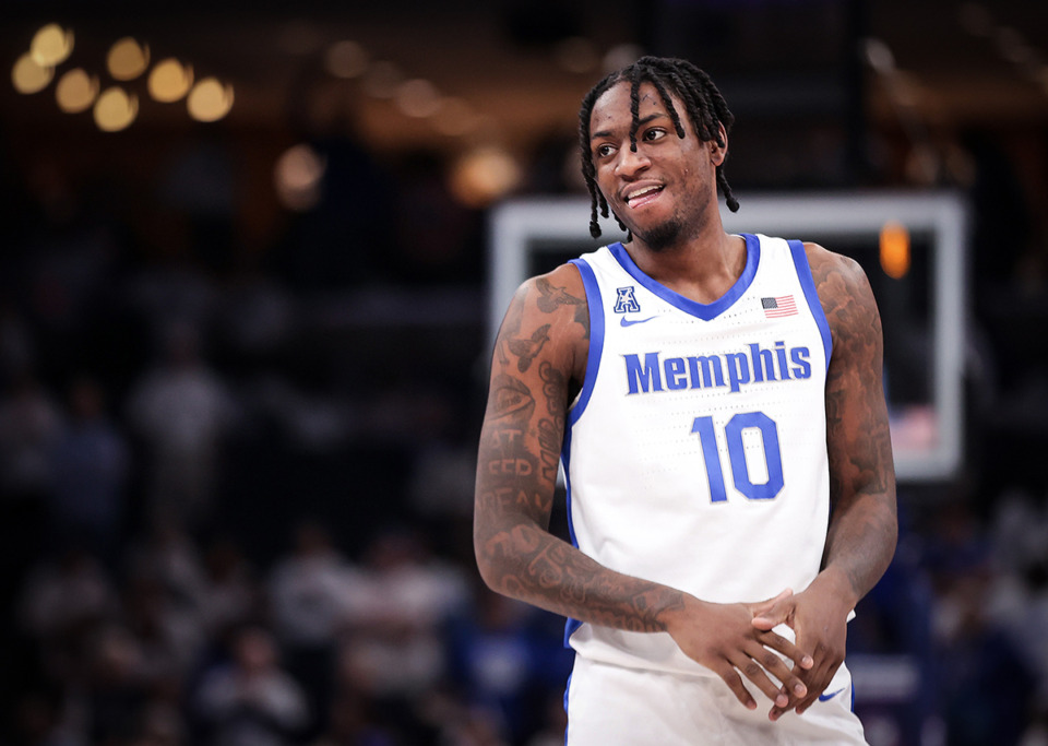 <strong>University of Memphis forward Jaykwon Walton (10) plans to enter the NCAA transfer portal, according to a report Friday night from CBS Sports.</strong> (Patrick Lantrip/The Daily Memphian file)
