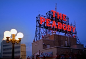 <strong>The rooftop of the historic Peabody Hotel is a popular desination for tourists and locals alike.</strong> (Daily Memphian file)
