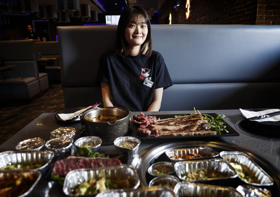 <strong>901 Hot Pot and Korean BBQ co-owner Mile Wong poses for a photo Sept. 28, 2023.</strong> (Mark Weber/The Daily Memphian file)