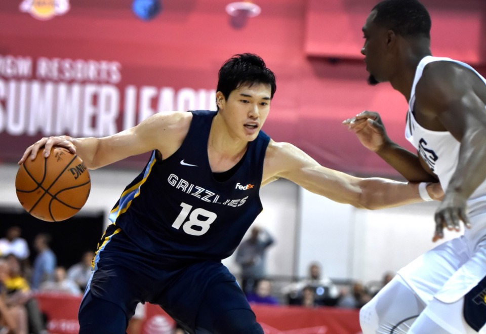 <strong>Memphis Grizzlies' Yuta Watanabe announced Friday that he is not returning to the Grizzlies next season.</strong>&nbsp;(David Becker/AP file)