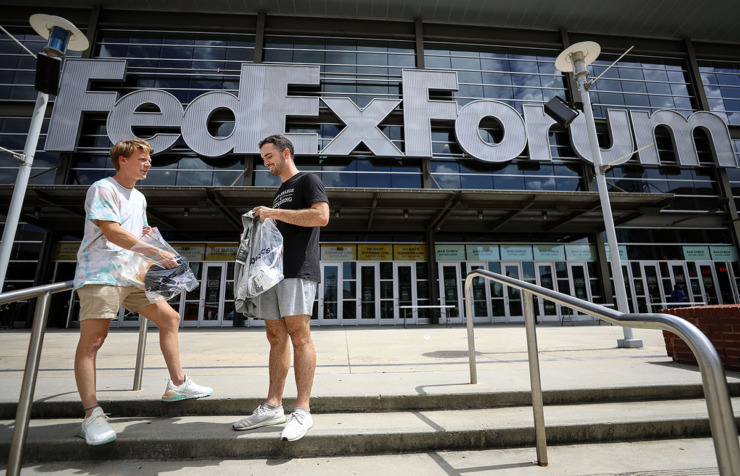 The public financing for the $550 million-plus renovations to FedExForum cleared one of its final hurdles on Monday, April 22. (Patrick Lantrip/The Daily Memphian file)