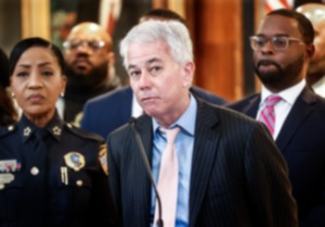 <strong>Shelby County District Attorney Steve Mulroy discusses the city&rsquo;s approach to crime prevention during press conference on Thursday, Jan. 4, 2024 at City Hall.</strong> (Mark Weber/The Daily Memphian file)