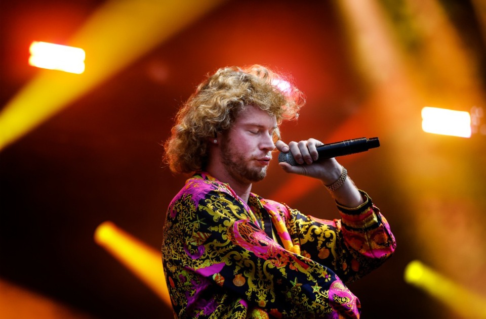 <strong>Yung Gravy takes the stage Friday at Riverbeat.</strong> (Mark Weber/The Daily Memphian)
