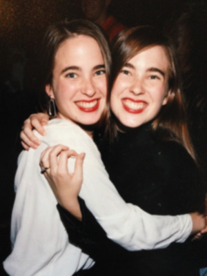 <strong>Twin sisters Leslie Holland, left, and Lisa Sloan. Sloan died four years after her car was hit by two drag racers on Poplar Avenue.</strong> (Courtesy Leslie Holland)