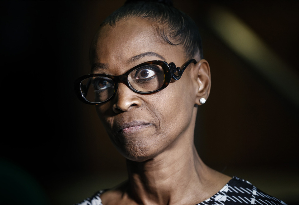 <strong>Shelby County Clerk Wanda Halbert attends a Shelby County Commission meeting on Wednesday, May 1.</strong> (Mark Weber/The Daily Memphian)