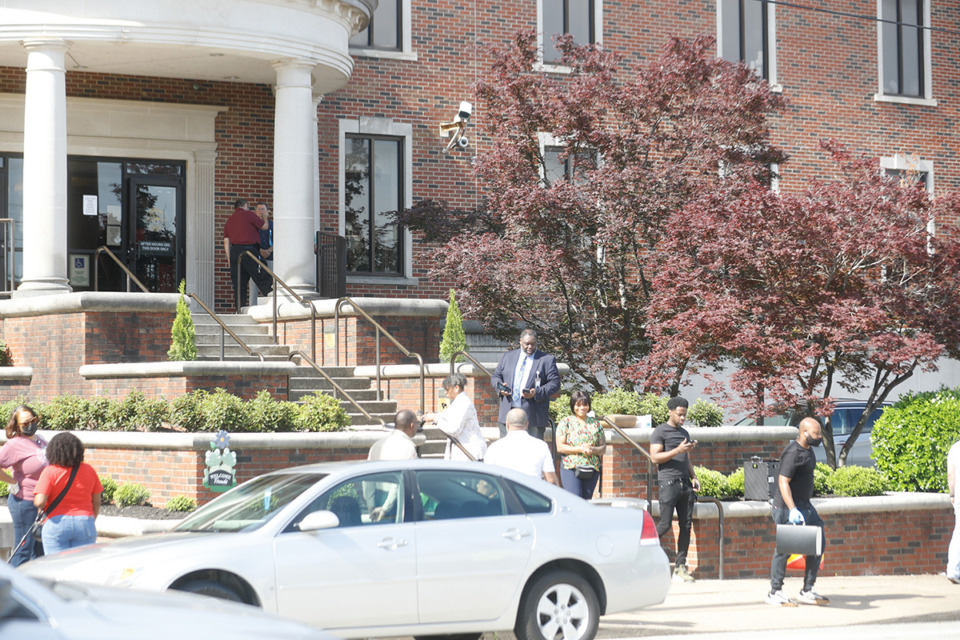 <strong>The Shelby County Juvenile Court building at 616 Adams Ave. closed indefinitely on April 25.</strong> (Aarron Fleming/The Daily Memphian)