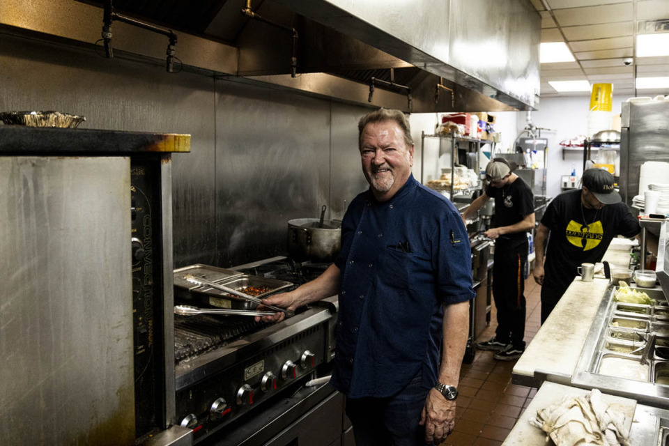<strong>Terry Taylor shifted from the electronics industry to being a chef at the age of 57. He now owns Fratello's Italian Steakhouse in Hernando.</strong> (Brad Vest/Special to The Daily Memphian)