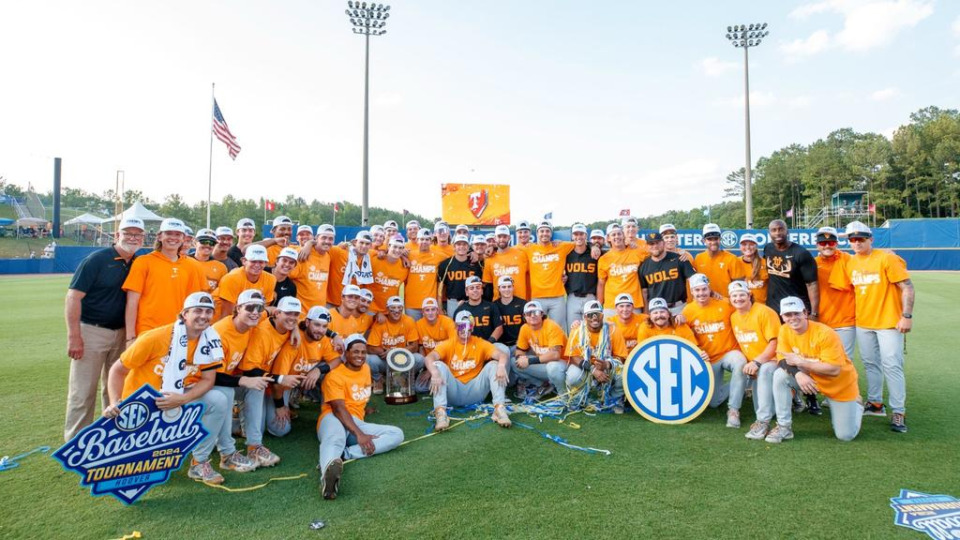 <strong>The Volunteers&nbsp;defeated LSU in the championship game of the Southeastern Conference Tournament on Sunday in Hoover, Ala.</strong> (Courtesy UT Sports)