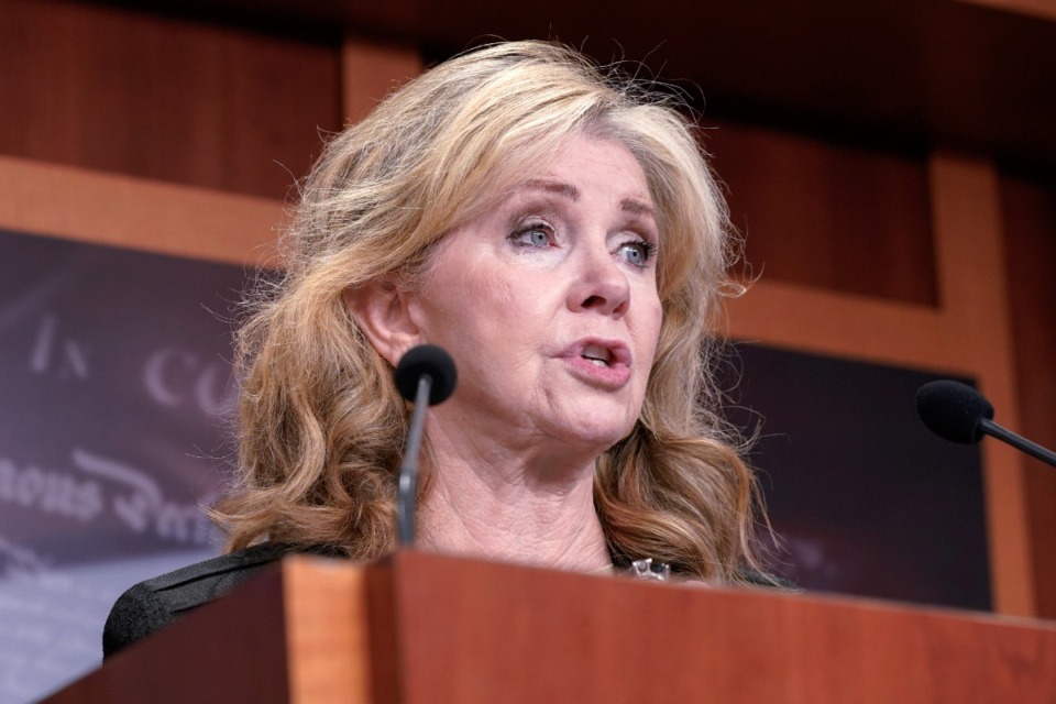 <strong>Tennessee Sen. Marsha Blackburn is a cosponsor of the bipartisan Alternatives to Prevent Addiction in the Nation (PAIN) Act that expands non-opioid pain treatment access to seniors in Medicare.</strong> (Mariam Zuhaib/ AP file)