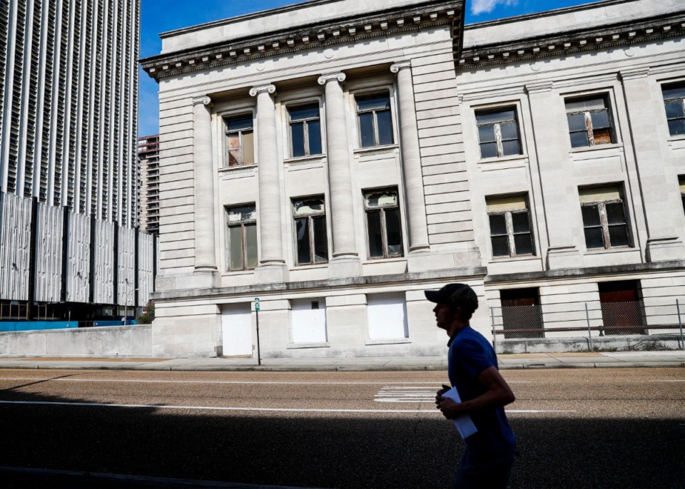 <strong>The DMC has a lawsuit regarding the former Memphis police station located at 128 Adams Ave.</strong>&nbsp;(Mark Weber/Daily Memphian)