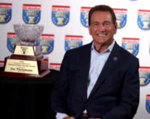 <strong>Joe Theismann was recognized by the AutoZone Liberty Bowl in Memphis Sunday, June 2.</strong> (Courtesy AutoZone Liberty Bowl)