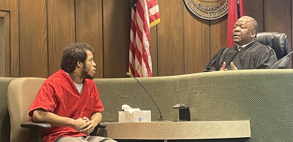 <strong>Carl Turner, 26, pleads guilty before Shelby County Criminal Court Division 7 Judge Lee Coffee Monday, June 3.</strong> (Aarron Fleming/The Daily Memphian)