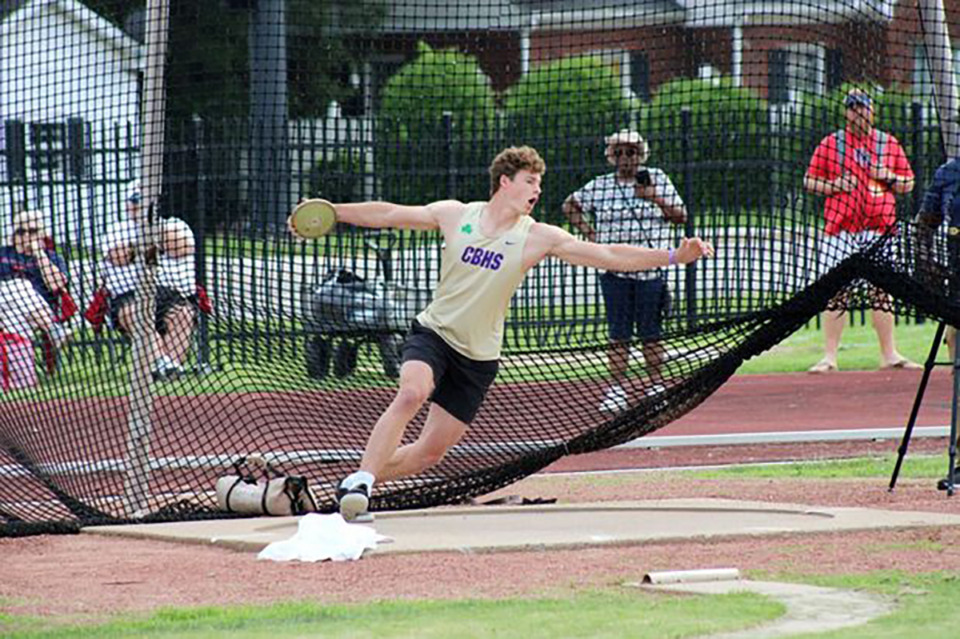 <strong>Boys track and field athlete of the year Ashton Hearn of CBHS.</strong> (Courtesy Nick Dwyer)