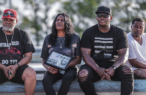 <strong>RowVaughn Wells, the mother of Tyre Nichols, participates in a 31-second moment of silence at Raleigh Springs Skate Park on what would have been her son's 31st birthday June 5, 2024.</strong> (Patrick Lantrip/The Daily Memphian)