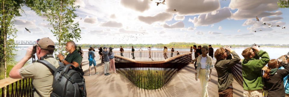 <strong>The Memphis Flyway boardwalk and observation deck will open in 2026.</strong>&nbsp;(Memphis River Parks Partnership)