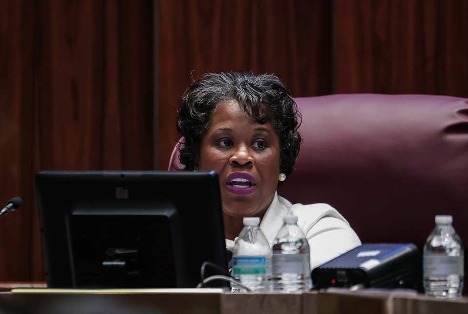 <strong>&ldquo;I&rsquo;m going to say this, and then I will close out because I&rsquo;ve been advised,&rdquo; Memphis City Councilwoman Yolanda Cooper-Sutton said after the brief off-microphone huddle in a public meeting. &ldquo;I want to see MATA be successful. And I&rsquo;m trying to be very transparent around it.</strong> (Patrick Lantrip/The Daily Memphian file)