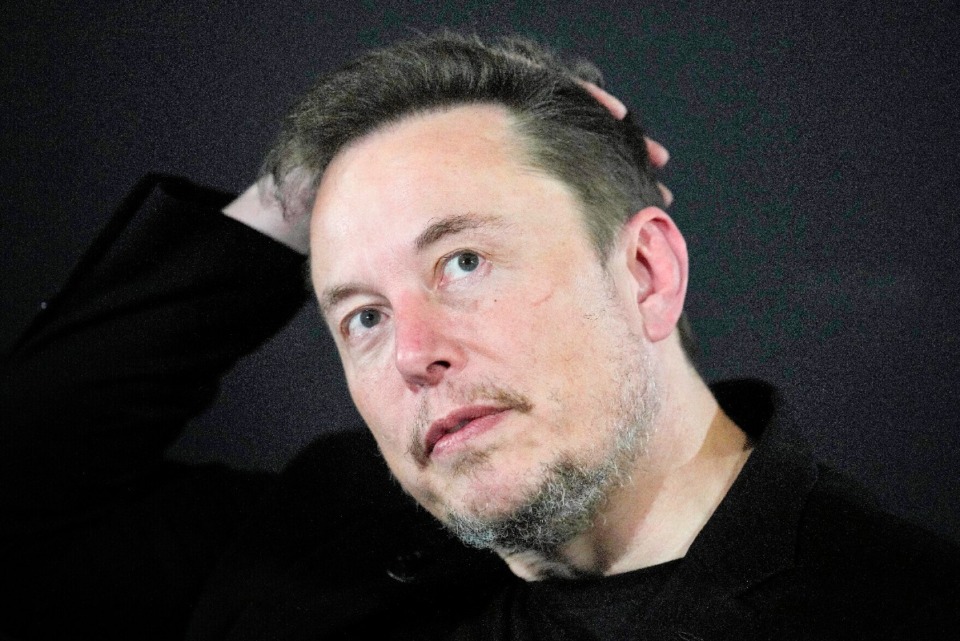 <strong>Elon Musk appears at an event in London, on Nov. 2, 2023. On Wednesday, June 12, 2024, Musk dropped his lawsuit against OpenAI just ahead of a scheduled hearing.</strong> (AP Photo/Kirsty Wigglesworth, Pool, File)