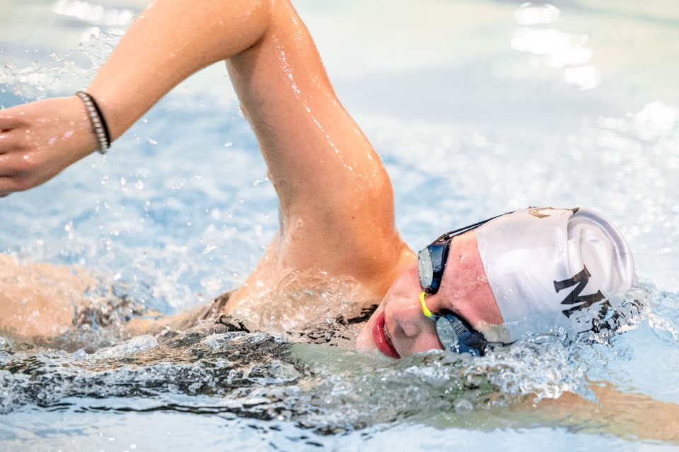 <strong>Eva Rottink prepares for the US Olympic swimming trials, one stroke at a time.</strong> (Benjamin Naylor/The Daily Memphian)