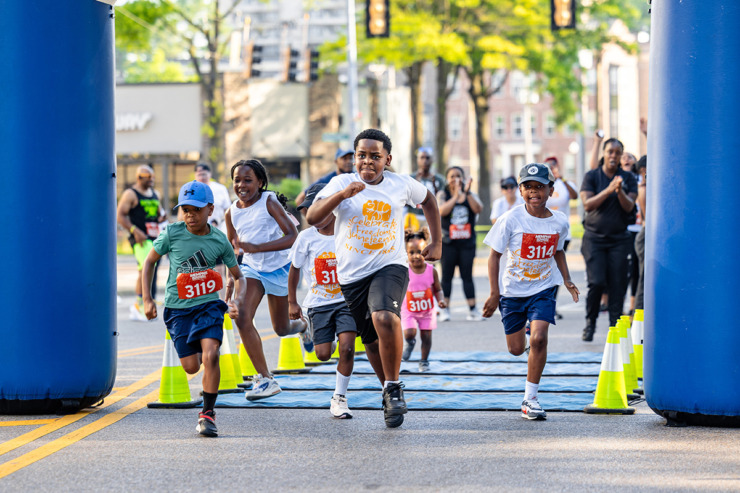 <strong>Kids run at the Juneteenth Festival at Health Sciences Park June 15.</strong> (Benjamin Naylor/The Daily Memphian)