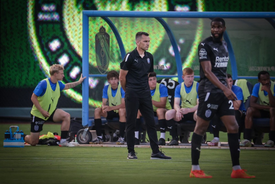 <strong>&ldquo;We need to get on with the job at hand,&rdquo; Memphis 901 FC coach Stephen Glass said.</strong> (Patrick Lantrip/The Daily Memphian file)