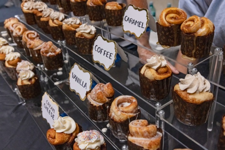 Cordova-based Rollin Cafe featured an assortment of pastries at the Craft Food &amp; Wine Festival Downtown at the Columns June 23.&nbsp;(Ziggy Mack/Special to The Daily Memphian)