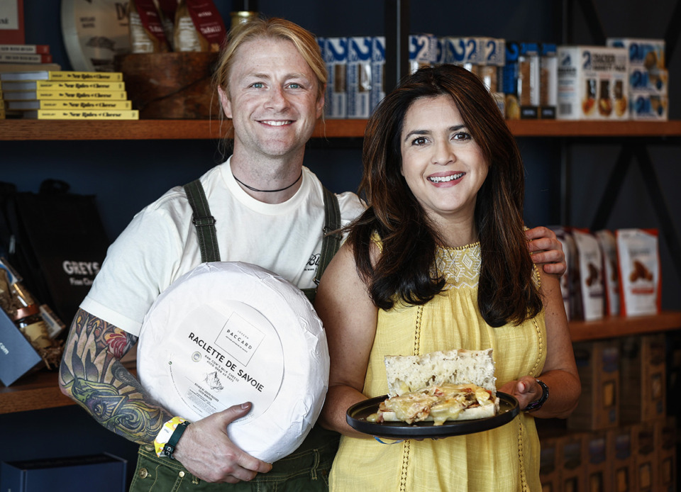 <strong>Kurt Mullican and Jackie Mau own&nbsp;Greys Fine Cheeses and Entertaining.</strong> (Mark Weber/The Daily Memphian)