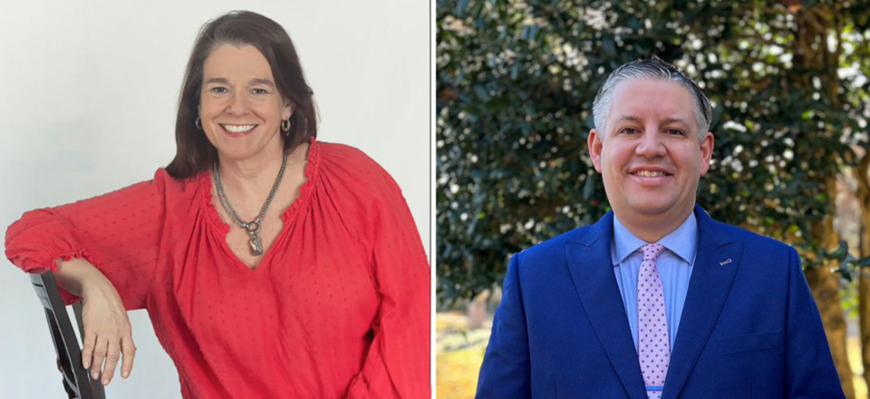 <strong>Rhea Clift, left, and Justin Gee, right, are running for Germantown Municipal Court Judge.</strong> (Courtesy Rhea Clift and Justin Gee)