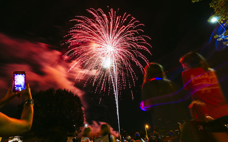 <strong>People across the Mid-South will celebrate the Fourth of July by watching fireworks.</strong> (The Daily Memphian file)