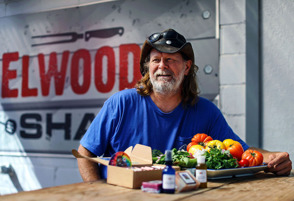 <strong>Elwood&rsquo;s Shack owner Tim Bednarski has nine specialty hot dogs on his menu.&nbsp;</strong>(Patrick Lantrip/The Daily Memphian file)