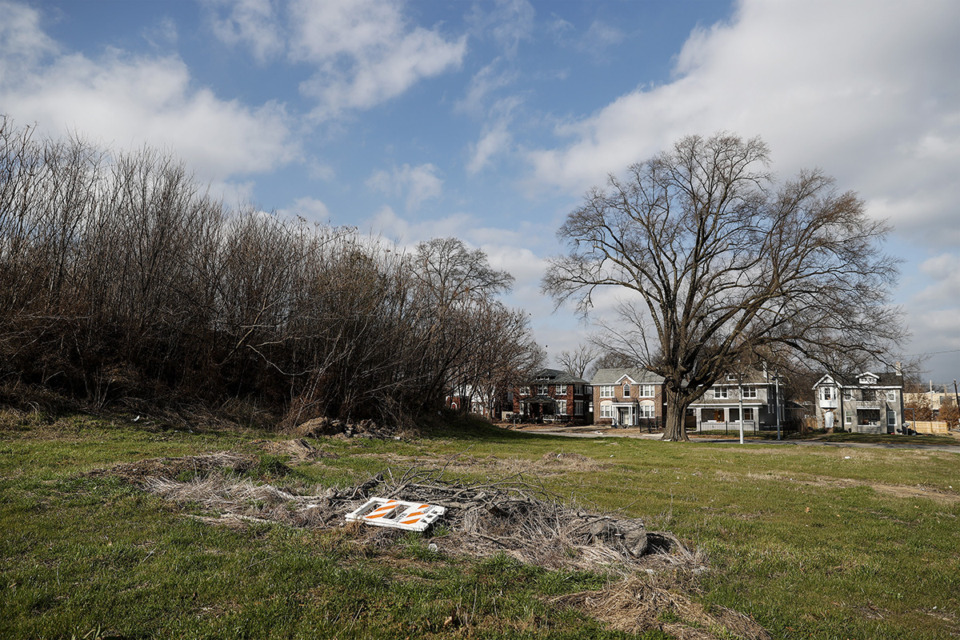 <strong>Developers of the 8-acre bank of land in Midtown known as the Crosstown Mound are moving forward with their plans for the site.</strong> (Mark Weber/The Daily Memphian file)