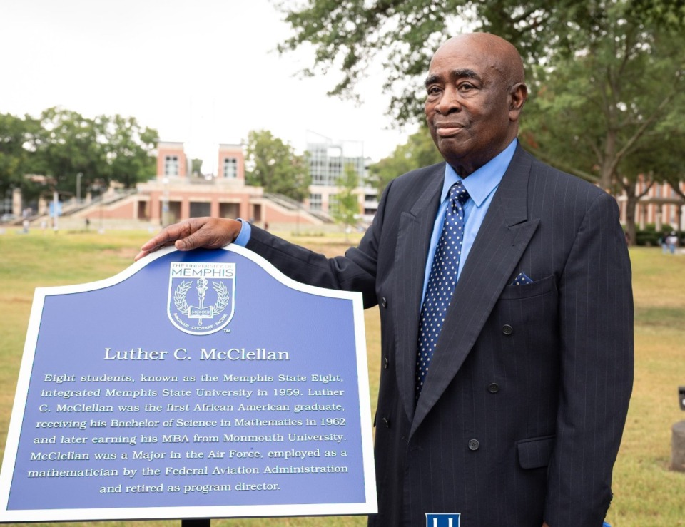 <strong>The university honored McClellan in 2021, when it dedicated the Alumni Mall to him.</strong>&nbsp;(Submitted)